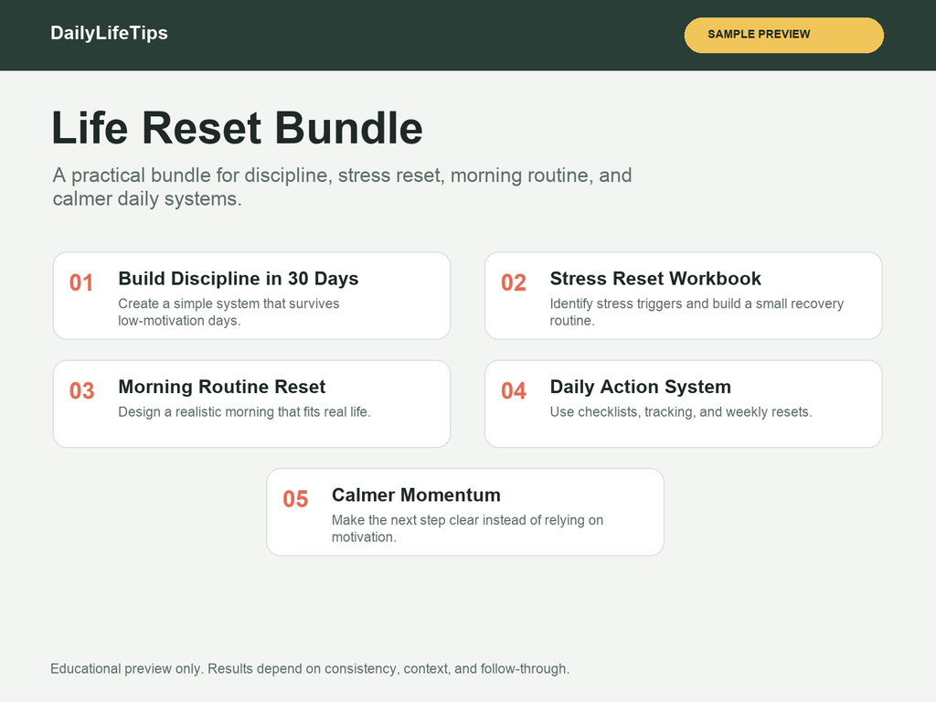 Life Reset Bundle