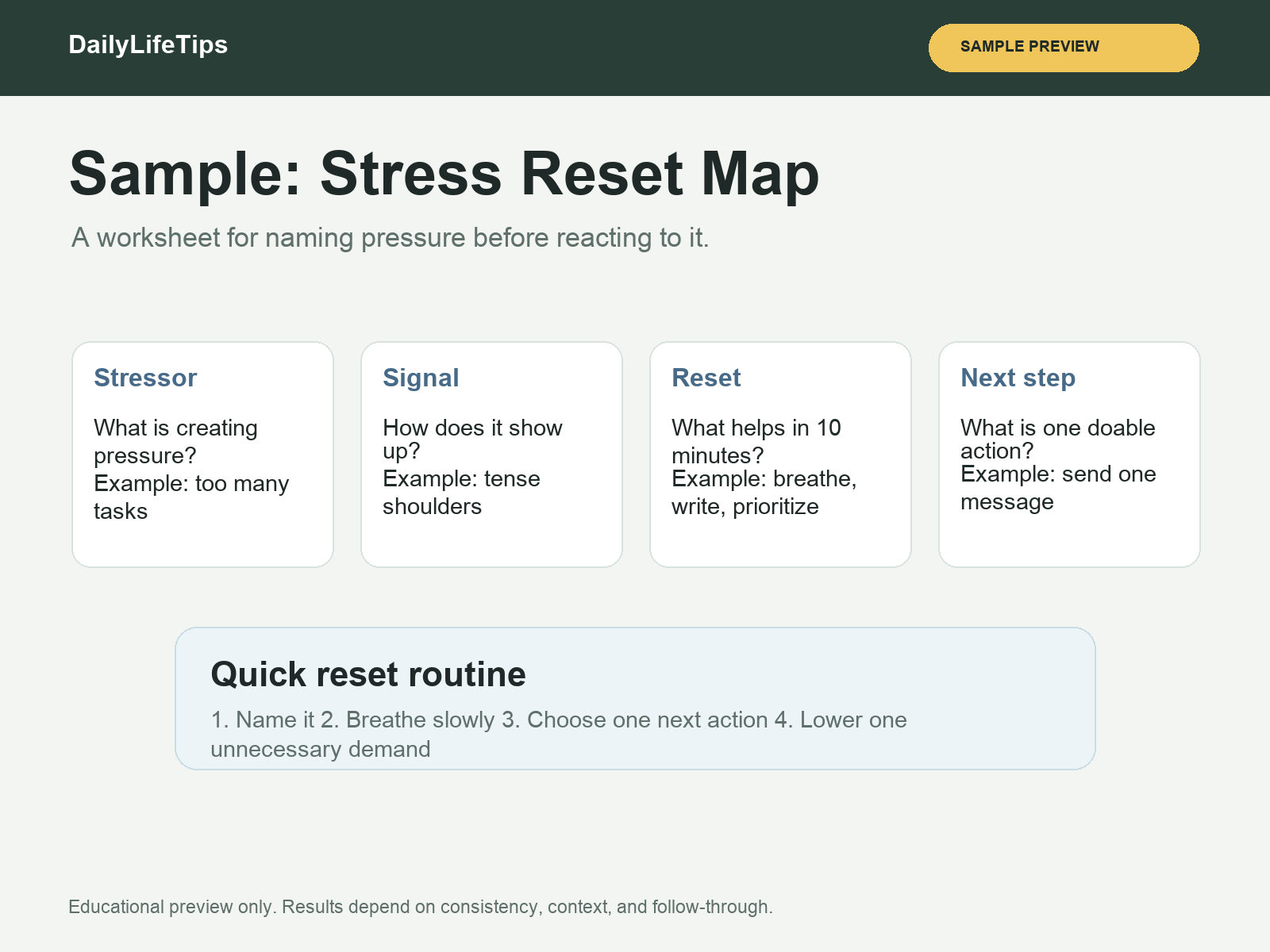 Life Reset Bundle