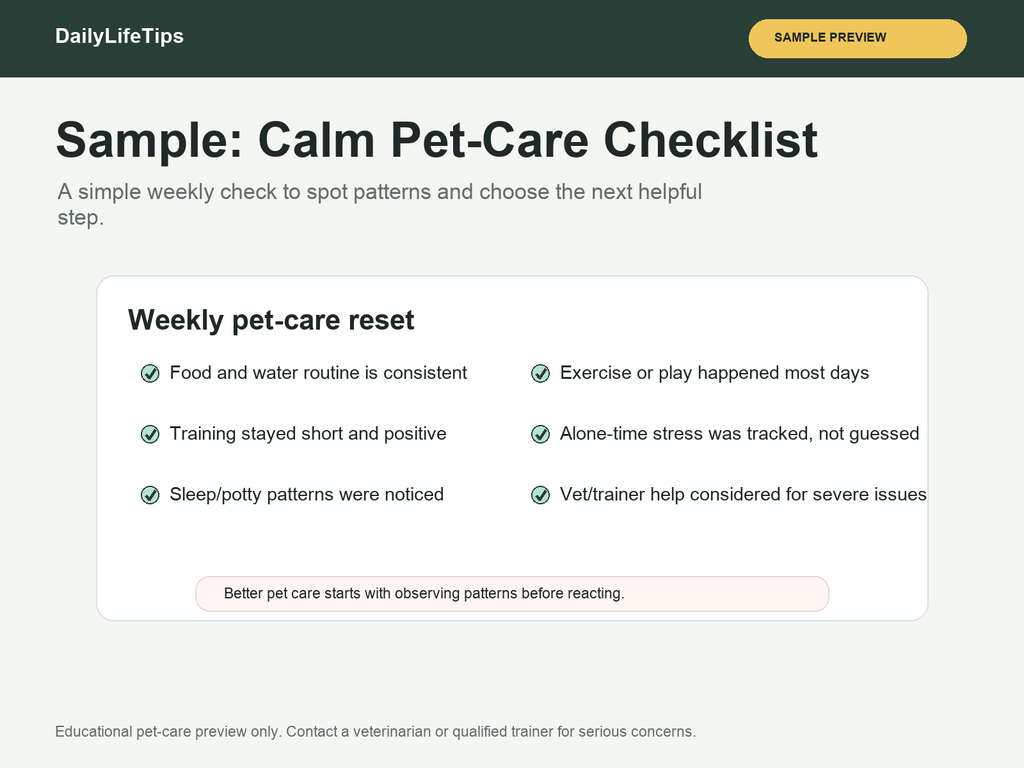 Pet Owner Bundle