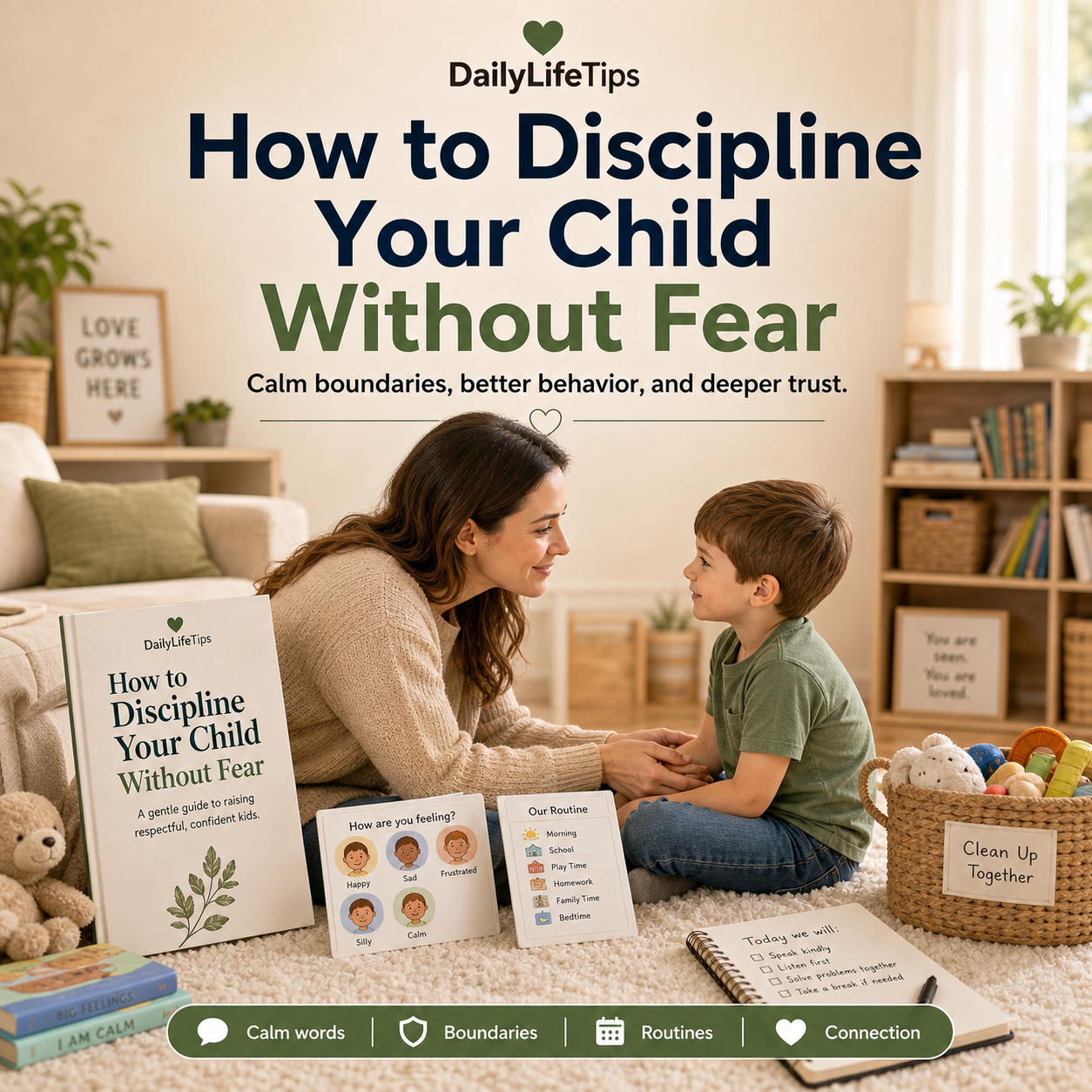How To Discipline Your Child Without Fear