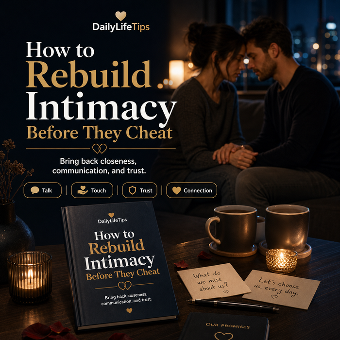 How To Rebuild Intimacy In Your Relationship (Before They Cheat)