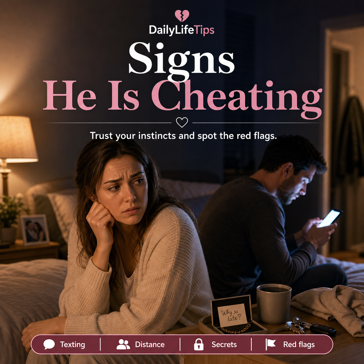 Signs He Is Cheating